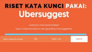 Belajar SEO Dasar riset
