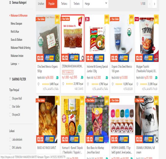 Belajar SEO Shopee harga