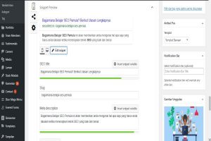 Belajar SEO WordPress site title
