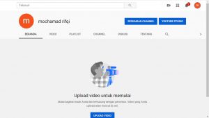 Cara Buat Channel Youtube PC